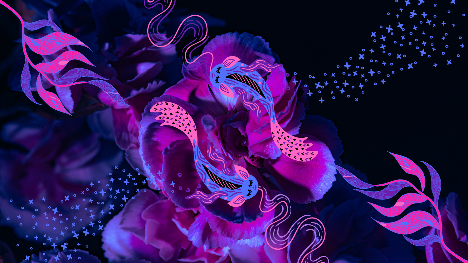 Neon Koi